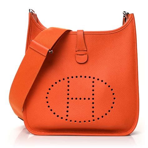 hermes evelyne bag size|Hermes evelyne bag price 2022.